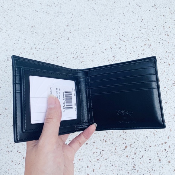 NWT Authentic Coach Men's Limited Disney Wallet - Picture 5 of 6